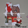 2016 innen weihnachtshaus keramik santa claus figurine